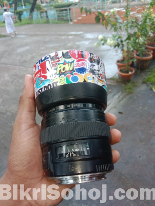Canon 85 lence af/1. 8 Shell